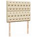 Giroletto a Molle con Materasso Crema 120x190 cm in Tessuto - Foto miniatura 8