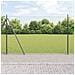 Recinzione Euro con Base in Calcestruzzo 10 x 1,4 m Grigio Rete - Foto miniatura 2