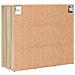 Scarpiera rovere sonoma 77.5 x 30 x 67 cm Legno multistrato - Foto miniatura 7