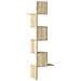 Scaffale Angolare Muro Rovere Sonoma 32x32x127,5 cm Truciolato - Foto miniatura 6
