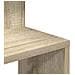 Scaffale Angolare Muro Rovere Sonoma 32x32x127,5 cm Truciolato - Foto miniatura 7