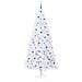 Albero di Natale artificiale Bianco 240 cm PVC e Acciaio - Foto miniatura 3