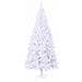 Albero di Natale artificiale Bianco 240 cm PVC e Acciaio - Foto miniatura 5