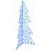 Albero di Natale con 160 LED Blu 150 cm Acrilico - Foto miniatura 1