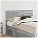 Testiera con testiera Grigio Sonoma 135 cm Legno multistrato - Foto miniatura 2