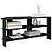 MobileTVAngolare Nero 102x40,5x45cm Legno multistrato - Foto miniatura 3