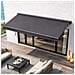 Adro Tenda Da Sole Manuale 3,95 X 2,5 M In Alluminio Con Telo Grigio - Foto miniatura 2