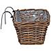 Cestino Appendibile per Piante 2 pcs Marrone 48 x 22 x 15 cm - Foto miniatura 6