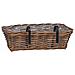 Cestino Appendibile per Piante 2 pcs Marrone 48 x 22 x 15 cm - Foto miniatura 7
