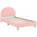 Struttura letto bambini con testata Rosa 90 x 200 cm - Foto miniatura 1