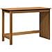 Scrivania Marrone miele 112 x 50 x 75 cm Legno di Pino Massello - Foto miniatura 1