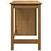 Scrivania Marrone miele 112 x 50 x 75 cm Legno di Pino Massello - Foto miniatura 3
