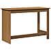 Scrivania Marrone miele 112 x 50 x 75 cm Legno di Pino Massello - Foto miniatura 4