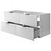 | Mobiletto 120cm | Bianco opaco | L /H /D 120/57/46cm | Piano bianco | Mobiletti da bagno, mobili da bagno, mobiletti da bagno - Foto miniatura 7