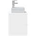 Mobile Lavabo da Parete Bianco 49,5 x 41 x 62,5 cm - Foto miniatura 3