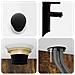 Set di mobili per il bagno 5 pcs Rovere Fumo - Foto miniatura 9