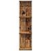 Scaffale da parete Legno antico 22 x 15 x 100 cm - Foto miniatura 4
