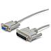 Cavo seriale Null Modem DB9 a DB25 incrociato Cross Wired da 3m - F / M - Foto miniatura 1