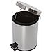 Pattumiera Acciaio Cromato Con Pedale 5 Lt Cestello Removibile Rifiuti P1580005 - Foto miniatura 8