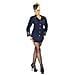 Travestimento Per Donna Hostess Aereo Small - Foto miniatura 2