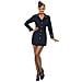 Travestimento Per Donna Hostess Aereo Small - Foto miniatura 3