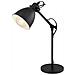 Lampada Da Tavolo Priddy Nera E Bianca 49469 - Foto miniatura 7