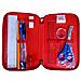 Astuccio Spiderman Marvel 3 Zip 20x13x6.5cm Uomo Ragno Accessoriato Scuola Bambini - Foto miniatura 4