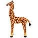 Giraffa in Peluche in Piedi Marrone e Gialla XXL - Foto miniatura 4