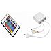 Driver+telecomando Infrarossi Rgb Striscia Led 220v< 20metri - Foto miniatura 1