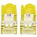 vers Cavo Di Rete Patch In Rame Cat. 6a Giallo Sftp Lszh 2m Giallo 2 Metri - Foto miniatura 4