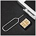 Adattatori Sim Card Kit Per Tutti I Smartphone E Tablet, 4 In 1 + Estrattore, Nano Sim-nano Sim Adapter-nano Micro Sim Adapter - Foto miniatura 2