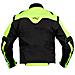 Giacca Moto Tessuto Cordura Manica Staccabile Racing Sport Touring Fluo S - Foto miniatura 4