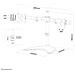 NM-D335DBLACK Supporto da Scrivania per Monitor - Foto miniatura 5