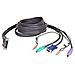 2L1701P, Nero, CS228, CS428, DB-25, PS / 2, PS / 2, VGA - Foto miniatura 1