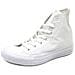 Scarpe Chuck Taylor All Star Hi Taglia 41 Codice 1u646c Bianco - Foto miniatura 6