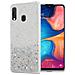 Custodia Compatibile Con Samsung Galaxy A10e / A20e In Trasparente Con Glitter - Coperchio Protettivo In Silicone Tpu Flessibile Con Glitter Scintillanti - Foto miniatura 1