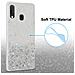 Custodia Compatibile Con Samsung Galaxy A10e / A20e In Trasparente Con Glitter - Coperchio Protettivo In Silicone Tpu Flessibile Con Glitter Scintillanti - Foto miniatura 4