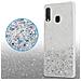 Custodia Compatibile Con Samsung Galaxy A10e / A20e In Trasparente Con Glitter - Coperchio Protettivo In Silicone Tpu Flessibile Con Glitter Scintillanti - Foto miniatura 5