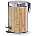 Cestino Bagno Bamboo, Contenitore Della Spazzatura - 3 Litri, - Foto miniatura 1