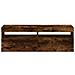 Mobili Porta TV con Luci LED 2 pz Rovere Fumo 60x35x40 cm - Foto miniatura 9