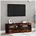 Mobili Porta TV con Luci LED 2 pz Rovere Fumo 60x35x40 cm - Foto miniatura 10