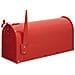Usa Mail D-usa / r Cassetta Postale Americana In Acciaio, Di Grandi Dimensioni, Riviste E Buste C4, Per Posta, Pane O Giornale, Rosso - Foto miniatura 1