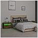Comodini 2 pz con Luci LED Rovere Fumo 60x35x40 cm - Foto miniatura 9