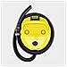 WD 2-18 12 L Aspiratore a cilindro Secco e bagnato 225 W Sacchetto per la polvere Colore Nero Giallo - Foto miniatura 2