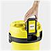 WD 2-18 12 L Aspiratore a cilindro Secco e bagnato 225 W Sacchetto per la polvere Colore Nero Giallo - Foto miniatura 3