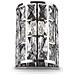 Applique Da Parete Moderno Gelid Metallo Cromo Cristallo 1 Luce E27 60w - Foto miniatura 6
