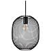 Lampadario A Sospensione Contemporaneo Net Metallo Nero 1 Luce E27 42w Ip20 - Foto miniatura 1