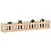 Fioriera Rialzata Giardino A Recinzione 200x30x30cm Legno Pino - Foto miniatura 3