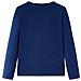 Maglietta Da Bambina Maniche Lunghe Blu Marino 116 - Foto miniatura 2