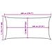 Vela Parasole 160 G /m Rettangolare Arancione 3x6 M In Hdpe - Foto miniatura 4